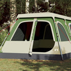 Koepeltent 10-persoons groen 430x315x200 cm