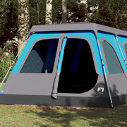 Koepeltent 10-persoons 430x315x200 cm blauw