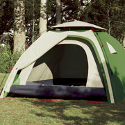 Dome tent 4-person quick-release green