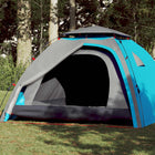 Koepeltent 4 personen blauw 326x260x175 cm
