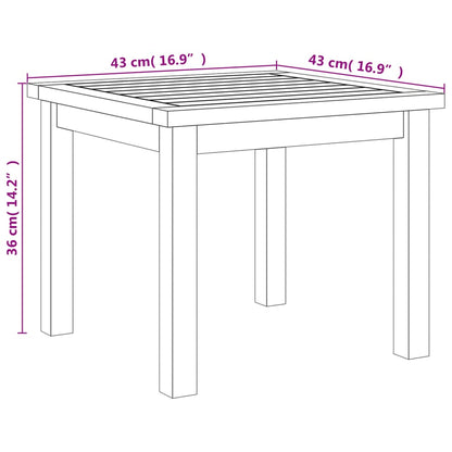 3-Delige Bistroset Poly Rattan En Acaciahout Zwart