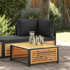 Garden Table 68x68x30 cm Solid Acacia Wood
