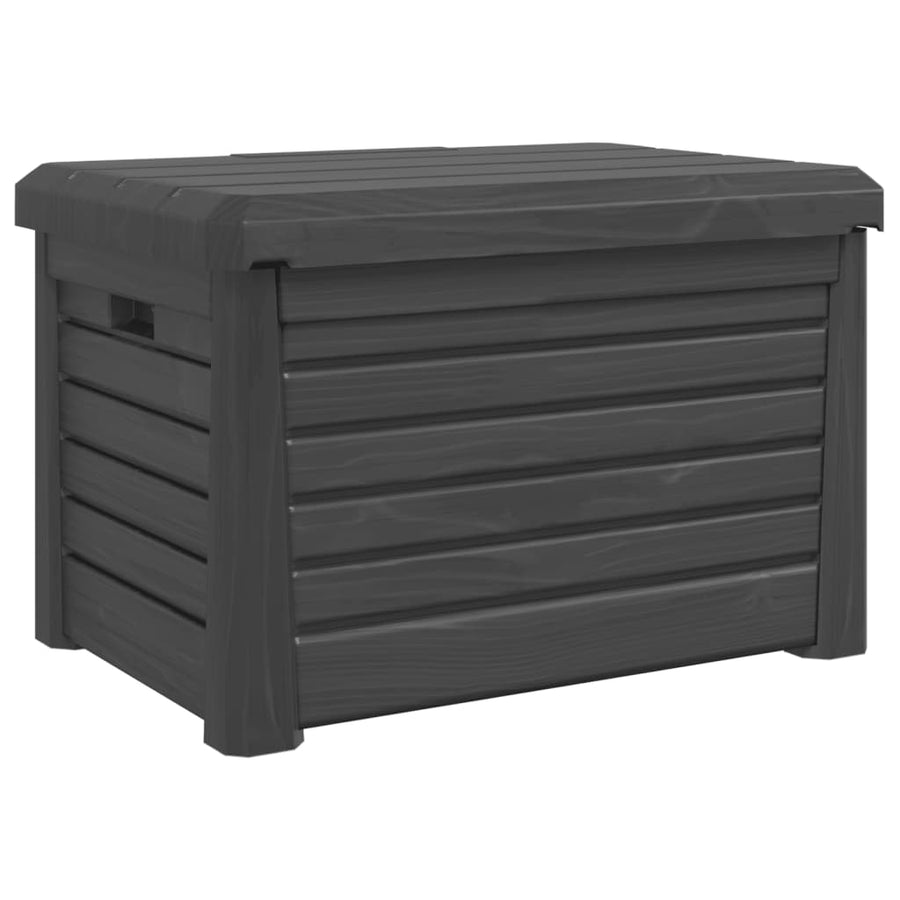 Kussenbox 73x50,5x46,5 cm polypropeen antracietkleurig