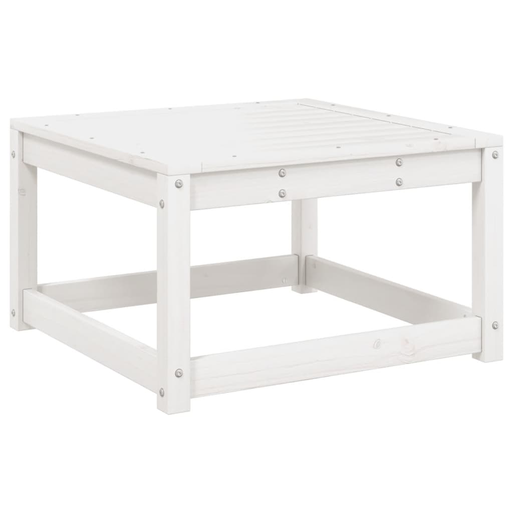 8-Delige Loungeset Massief Grenenhout Wit