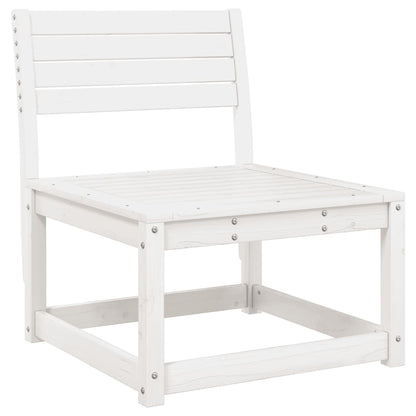 6-Delige Loungeset Massief Grenenhout Wit