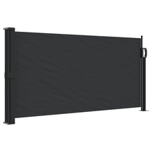 Windscherm Uittrekbaar 100X300 Cm Zwart Goud