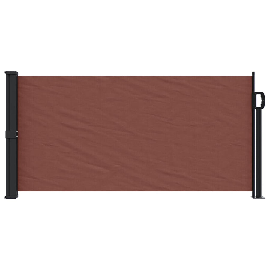 Windscherm Uittrekbaar 100X300 Cm Bruin