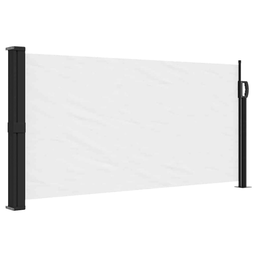 Windscherm Uittrekbaar Wit 100 x 300 cm