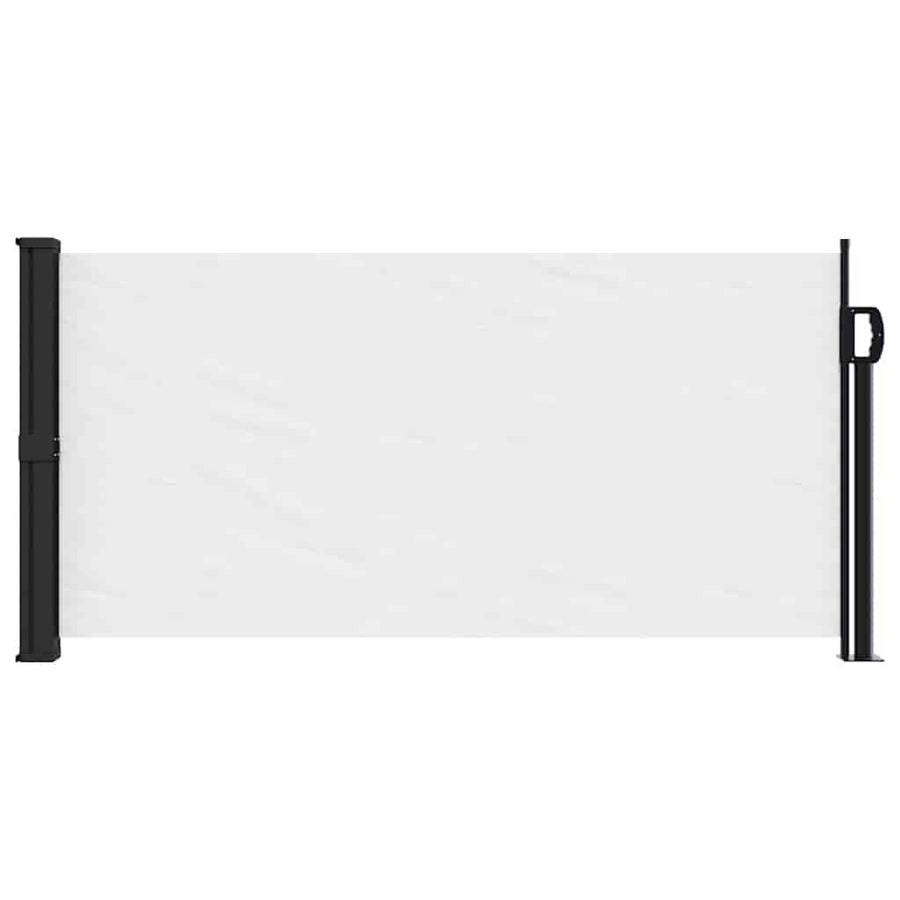 Windscherm Uittrekbaar Wit 100 x 300 cm