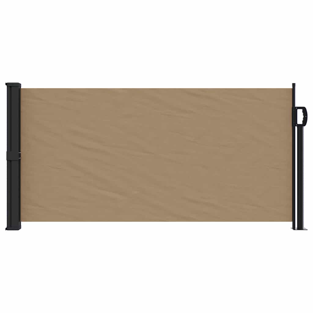 Windscherm Uittrekbaar Taupe 100 x 300 cm
