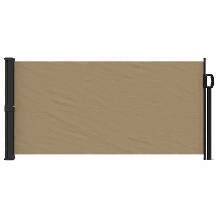Windscherm Uittrekbaar Taupe 100 x 300 cm