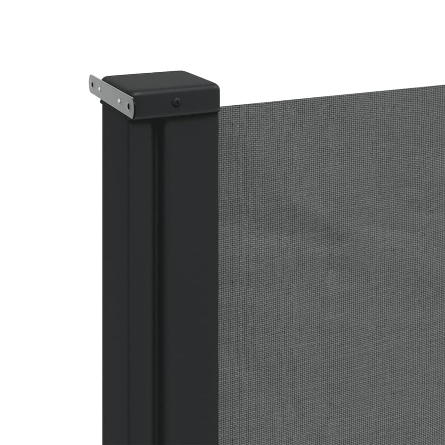 Windscherm Uittrekbaar 100X300 Cm Antracietkleurig