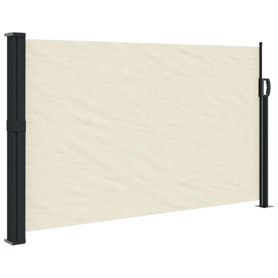 Windscherm Uittrekbaar 120X300 Cm Crèmekleurig