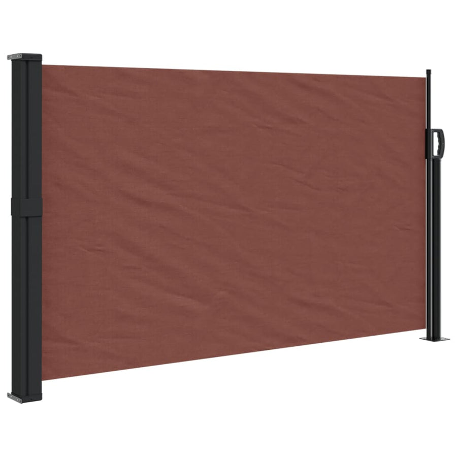 Windscherm Uittrekbaar 120X300 Cm Bruin