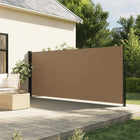 Windscherm intrekbaar 170x300 cm taupe