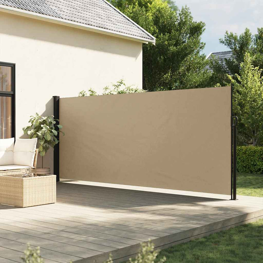 Windscherm Uittrekbaar Beige 180 x 300 cm