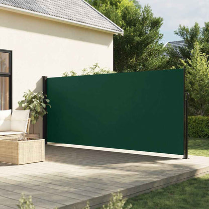 Windscherm Uittrekbaar Donkergroen 180 x 300 cm