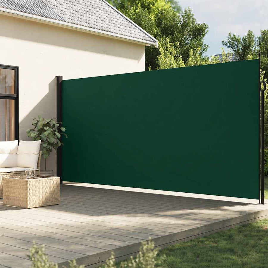 Windscherm Uittrekbaar Donkergroen 200 x 300 cm