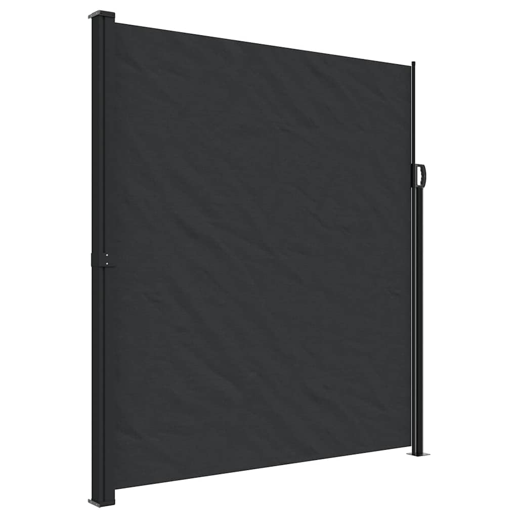 Windscherm Uittrekbaar Zwart 220 x 300 cm