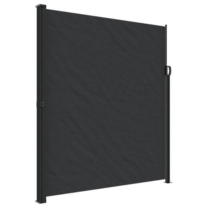 Windscherm Uittrekbaar Zwart 220 x 300 cm