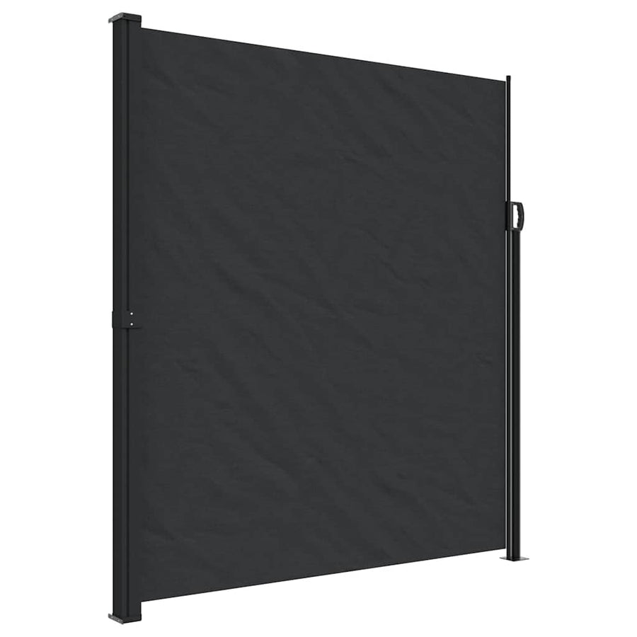 Windscherm Uittrekbaar Zwart 220 x 300 cm
