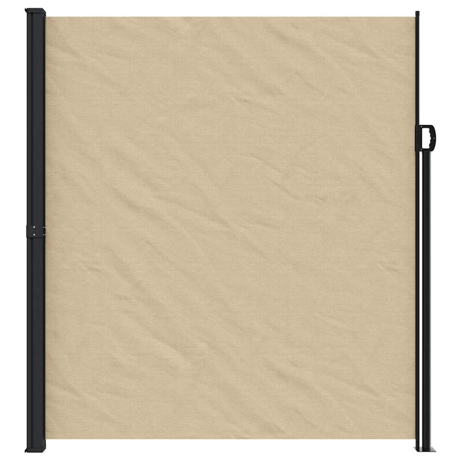 Windscherm Uittrekbaar 220X300 Cm Beige Bruin