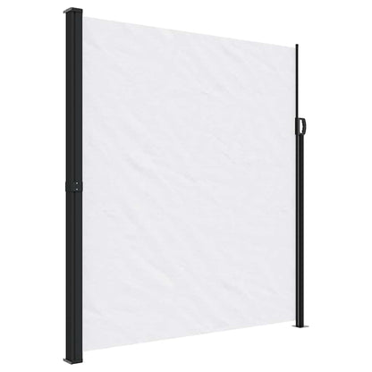 Windscherm Uittrekbaar Wit 220 x 300 cm