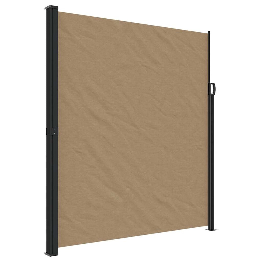 Windscherm Uittrekbaar Taupe 220 x 300 cm