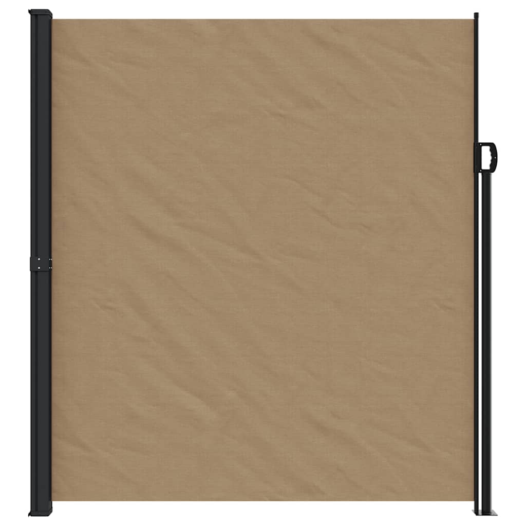 Windscherm Uittrekbaar Taupe 220 x 300 cm