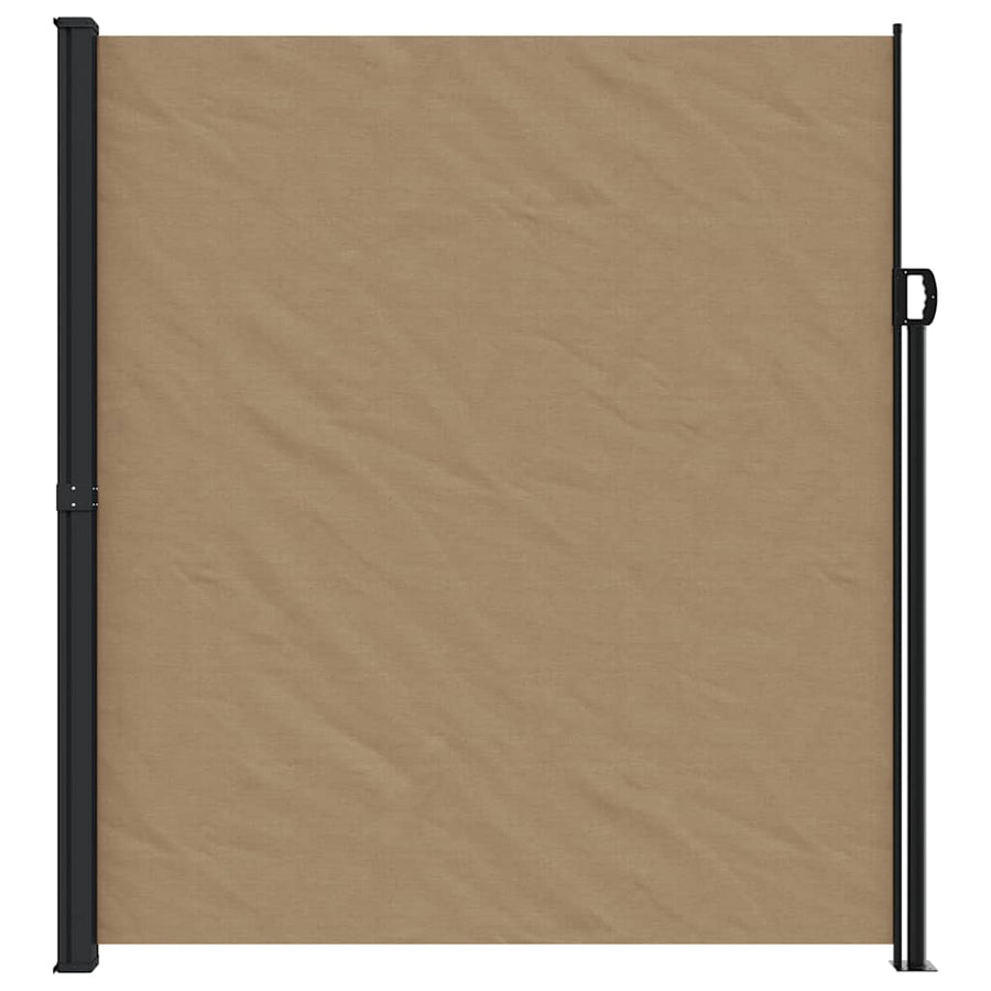 Windscherm Uittrekbaar Taupe 220 x 300 cm