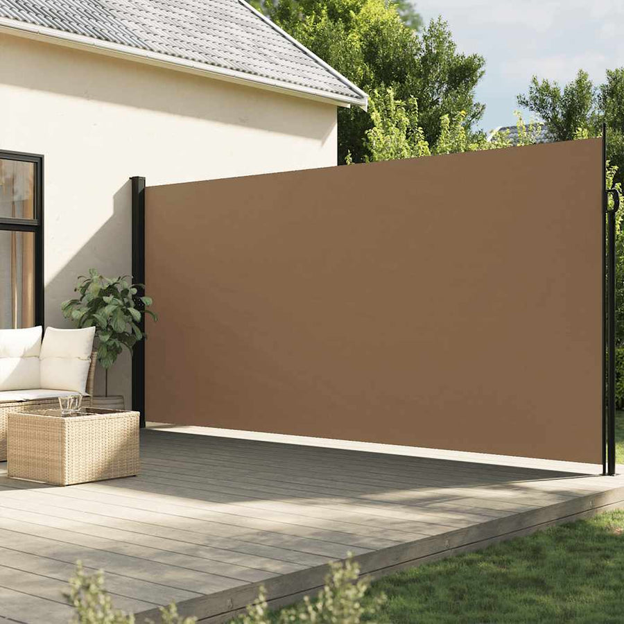 Windscherm Uittrekbaar Taupe 220 x 300 cm