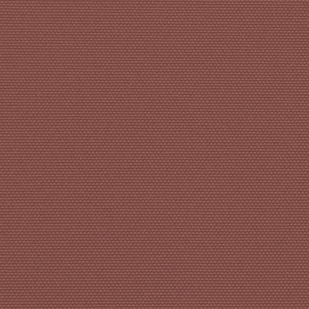 Windscherm uittrekbaar 100x500 cm bruin