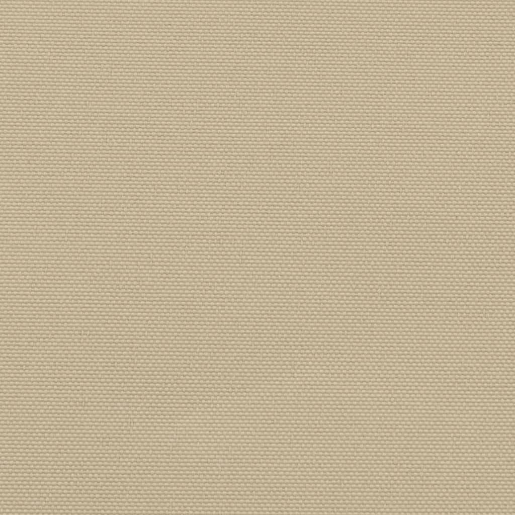 Windscherm uittrekbaar 100x500 cm beige
