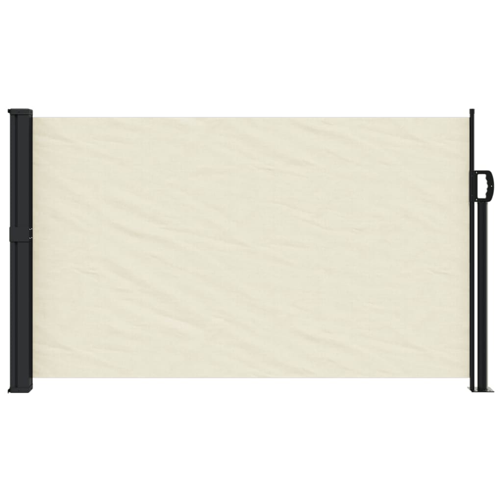 Windscherm Uittrekbaar 120X500 Cm Crèmekleurig