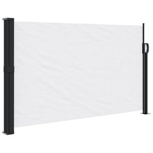 Windscherm uittrekbaar 120x500 cm wit