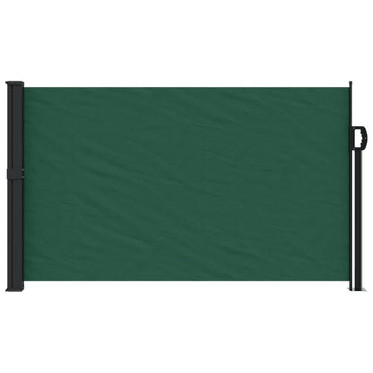 Windscherm uittrekbaar 120x500 cm donkergroen