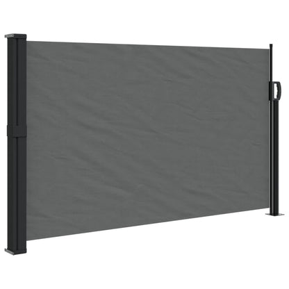 Windscherm Uittrekbaar 120X500 Cm Antracietkleurig