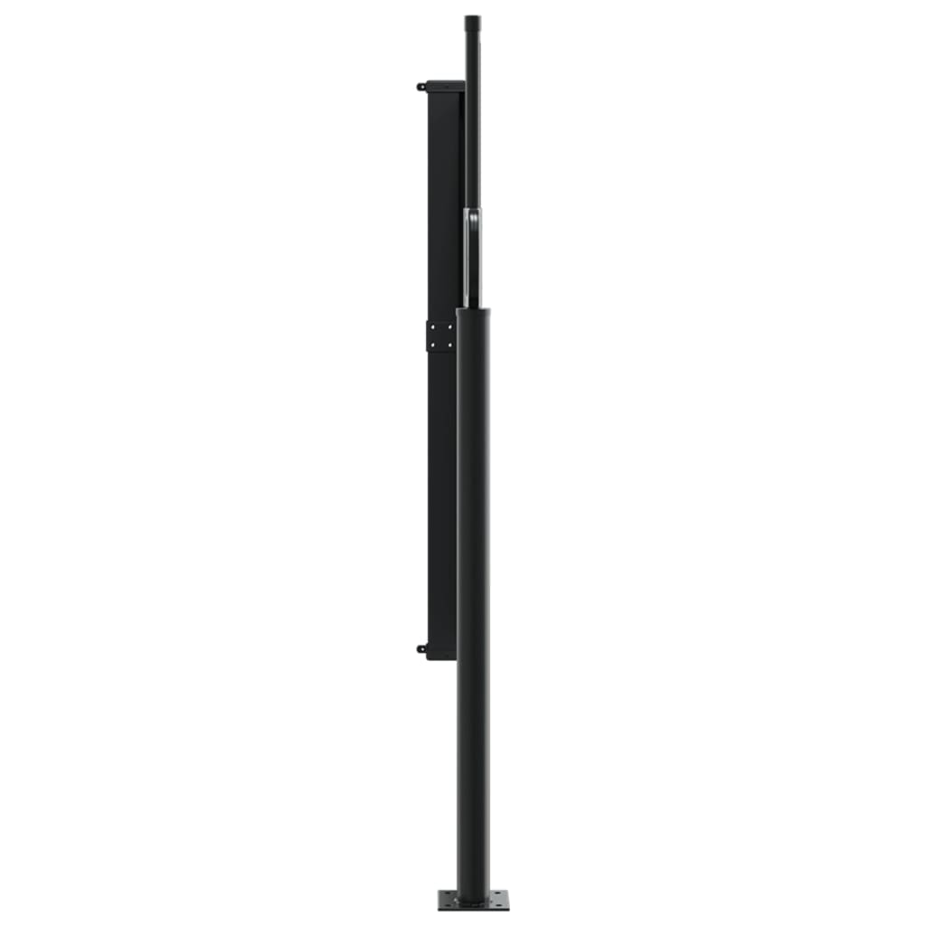 Windscherm Uittrekbaar 120X500 Cm Antracietkleurig