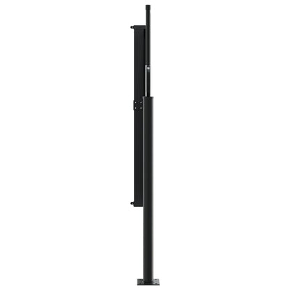 Windscherm Uittrekbaar 120X500 Cm Antracietkleurig