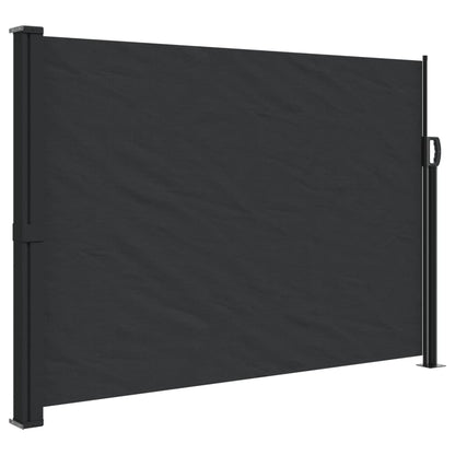 Windscherm Uittrekbaar 140X500 Cm Zwart