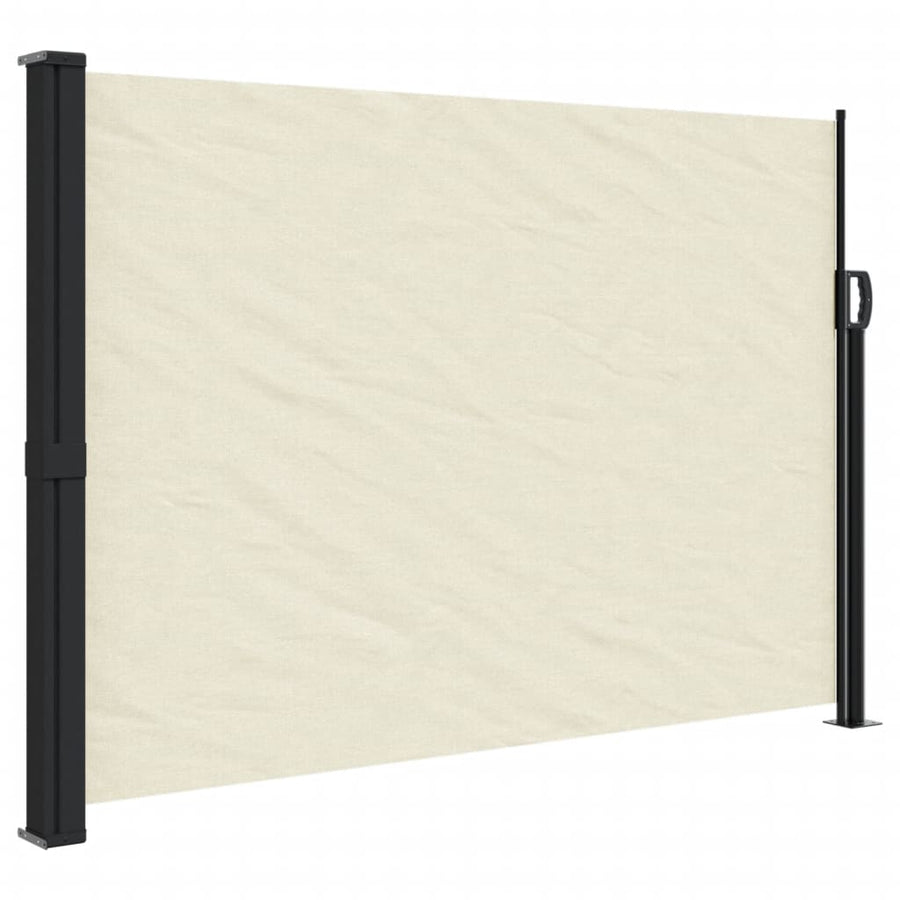 Windscherm Uittrekbaar 140X500 Cm Crèmekleurig