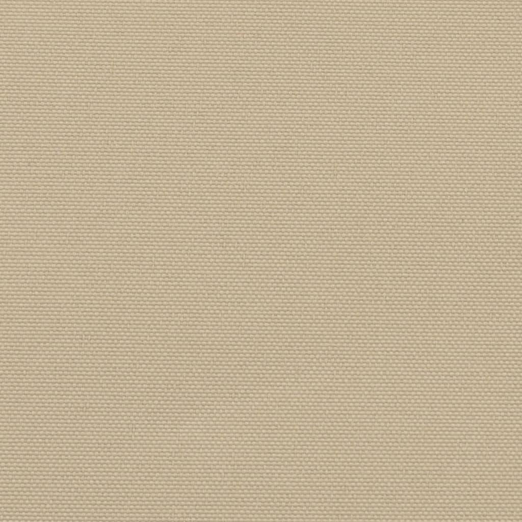 Windscherm uittrekbaar 140x500 cm beige