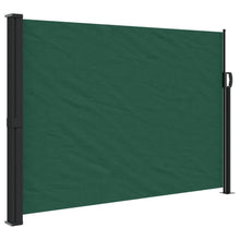Windscherm uittrekbaar 140x500 cm donkergroen