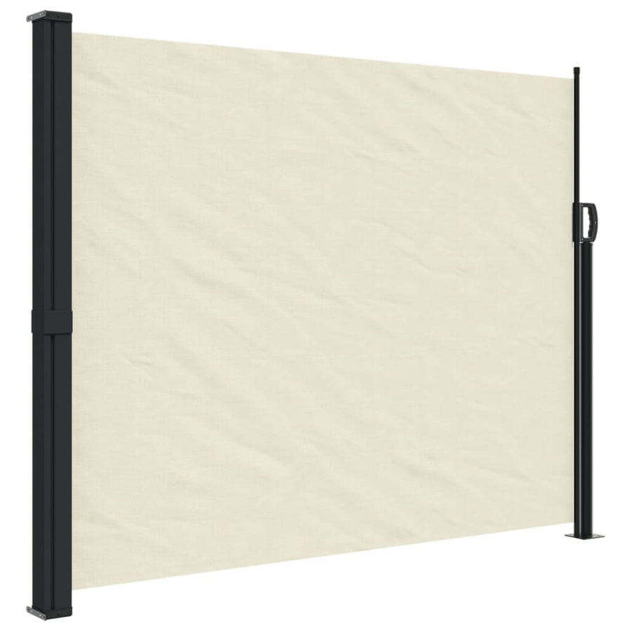 Windscherm Uittrekbaar 160X500 Cm Crèmekleurig