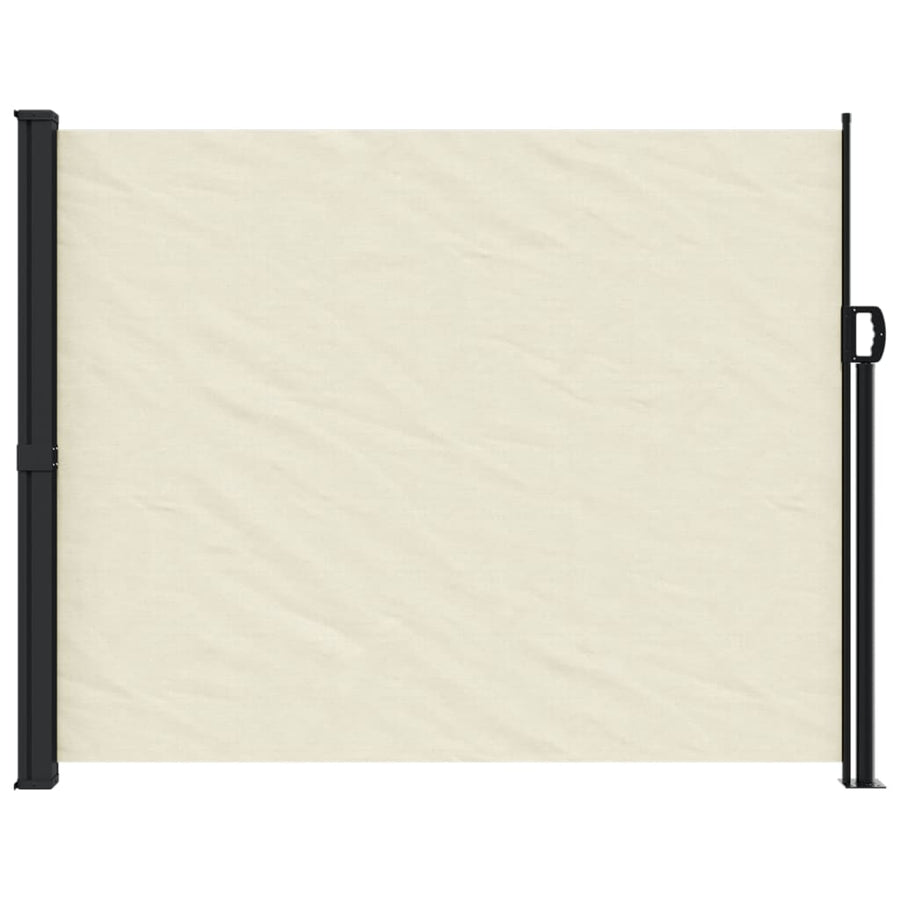 Windscherm Uittrekbaar 160X500 Cm Crèmekleurig