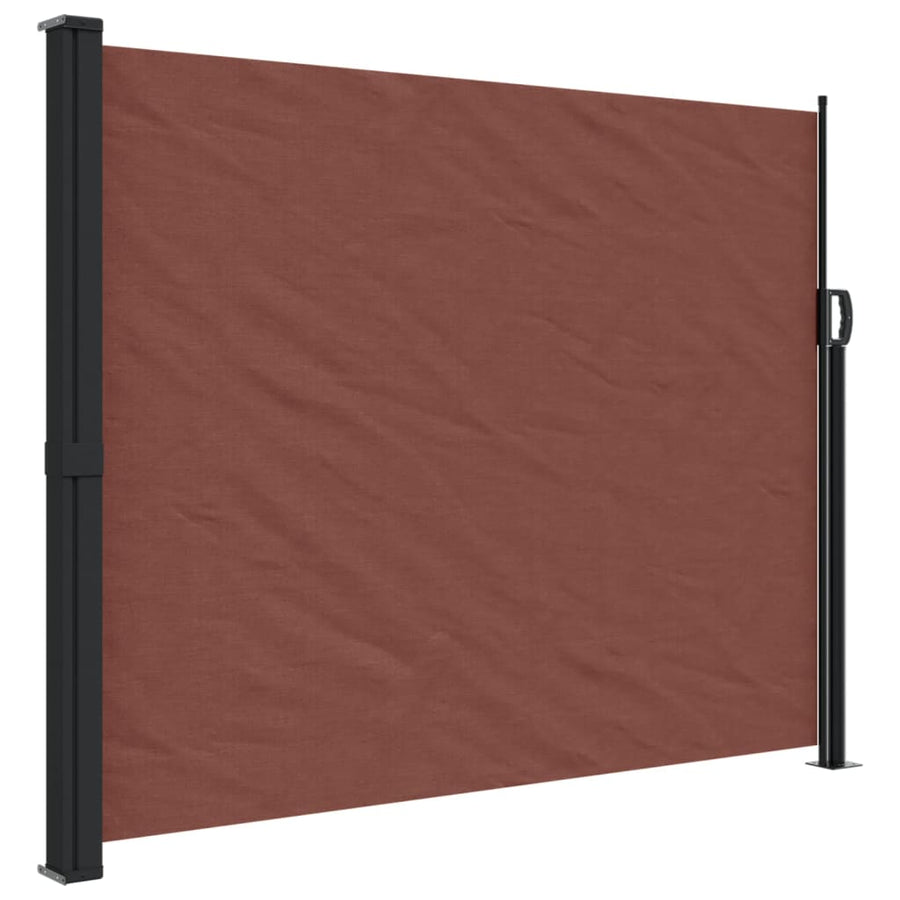 Windscherm Uittrekbaar 160X500 Cm Bruin