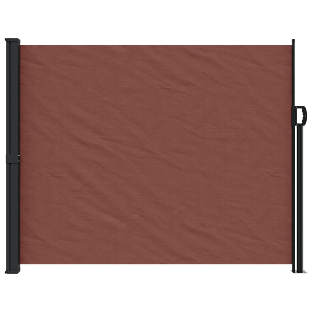 Windscherm Uittrekbaar 160X500 Cm Bruin