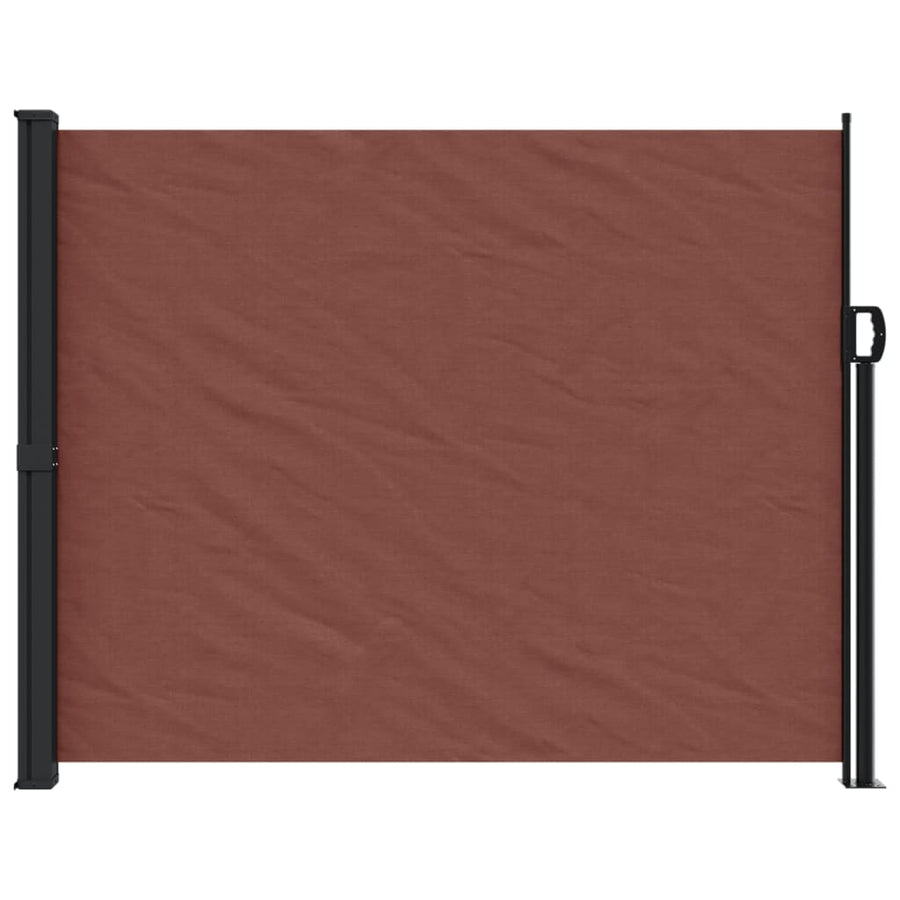 Windscherm Uittrekbaar 160X500 Cm Bruin