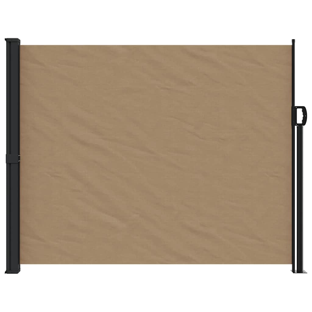 Windscherm Uittrekbaar Taupe 160 x 500 cm