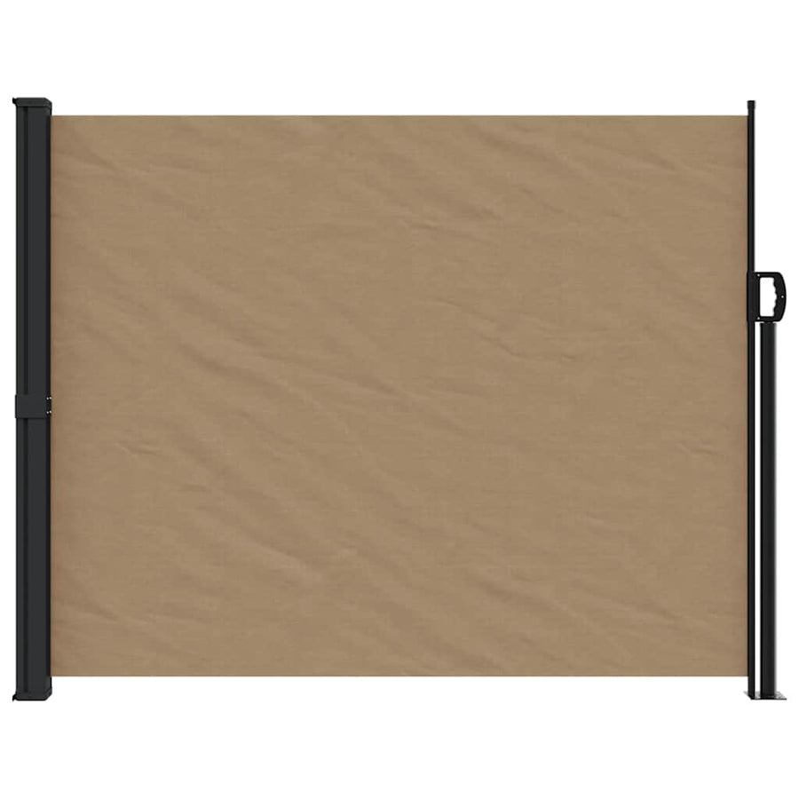 Windscherm Uittrekbaar Taupe 160 x 500 cm